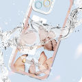 AMORVOR for Infinix Note 12 VIP Back Cover Cartoon Butterfly Crystal Phone Cover Camera Protection Transparent TPU Soft Case. 