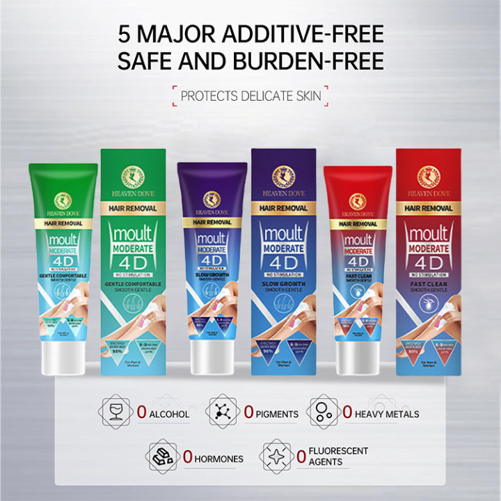 4D%20Heaven%20Dove%20Hair%20Removal%20Cream%20-%20100g,%20Painless%20&%20Gentle,%20Slow%20Hair%20Regrowth,%20Non-Irritating%20Formula,%20Smooth%20&%20Comfortable%20Skin%20Care%20-%20Image%204