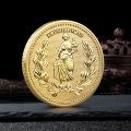 John Wick Movie Gold Coin Cosplay Continental Hotel Card Adjudicator Black Jing. 