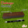Engraved Pen with Box Personalized Pen & Box. 