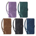icasecover for Infinix Hot 40i /Hot 40 / Hot 40 Pro Retro PU Leather Cards Slot Wallet Flip Case Clasp Stand Holder Casing with Lanyard. 
