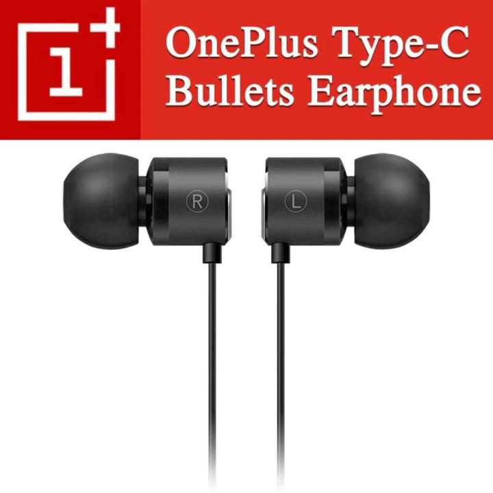 OnePlus Bullets 2T Type-C Earphones (Type C) - Black