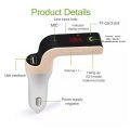 Transmisor Kcb-913 Fm Bluetooth Para Auto Slim. 