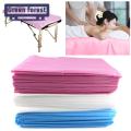 Green forest Disposal Bed Cover Rectangle Travel Hotel Disposable Bedding Sheet. 