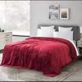 SUPER SOFT HIGH QUALITY DOUBLE BED FLEECE AC BLANKET - ONE COLOR KING SIZE SUMMER BLANKET - LUXURY FLEECE AC COMFORTER BY IMPERIAL BEDDING. 