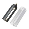 QUANBU New 1PCS 18650 Battery Tube + 1PCS AAA Battery Holder for Flashlight Torch Lamp. 
