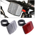 Bicycle Bike Handlebar Reflector Reflective Front Rear Warning Light Safety Lens. 