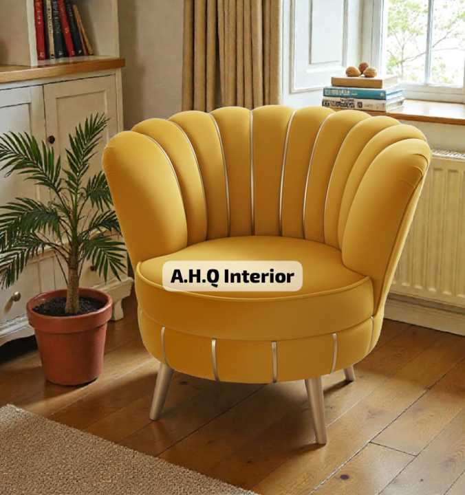 1 Flower Chair | Stylish Flower Chair | Customize Chair | Single Seater Cushion Chair | Modern Design