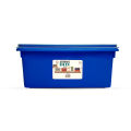 Orient Large Plastic Storage Box with Lockable Lid, Stackable BPA-Free Organizer for Home, Office, or Kitchen. 