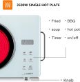 New GROPA Electric Stove 3500W Infrared Cooker Hot Plate Induction Cooker Touch Panel Effective and Constant Temperature Control Smart Cooking Safe and Energy Saving Easy to Clean Healthy Environment Friendly High Standard Quality. 