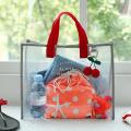 【BestGO】bags for women on sale Fresh Summer Transparent PVC Swimming Bag Fashion Outdoor Travel Beach Handbag transparent bag plastic handbag transparent bag with zipper pvc bag for women. 