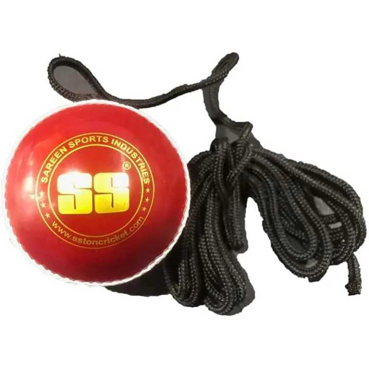 Pack of  Hanging Cricket Ball  String Cricket Balls for Cricket Training