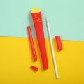 01 Piece Cute Stationery Pens Gel Food Pizza Cool Drink Popcorn Kawai Ballpoint Funny Rollerball School. 