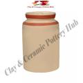 Ceramic Achar Jar 8 Pound Martban for Achar and Muraba Storage, Durable and Traditional Pickle Jar for Home Use. 