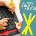 Magnetic Tab Drawing and educational board for kids - Magnetic Drawing Board Set - Magnetic Tablet with Beads - gift for kids. 