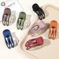 Chic Acrylic Hair Clips Solid Color Hair Claws Hairpins Barrette Crab Elegant Ponytail Clip for Women Girls Hair Accessories. 