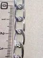 1 Yard 10mm Chain for Handmade Jewelry and DIY Crafting | KC Gold, Silver-Plated Curb Chain for Crafting Jewelry | Purse Clutches Cross Body Bags Chain. 