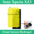 Sony Xperia XZ3 Front Jelly Protector Soft Film Protection TPU Hydrogel With Sides Cover For Sony Xperia XZ3 - Transparent. 