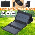 Useful 150W Outdoor Sunpower Foldable Solar Panels Cells 5V Portable Solar Mobile Battery with USB Port for Outdoor Phone Charging Traveling Climbing Hiking Camping. 