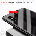 Jizetin for Vivo V20 Pro 5G Glass Back Cover Dargon Logo For Boys Glossy Tempered Glass Shockproof Soft Edge Phone Cases. 