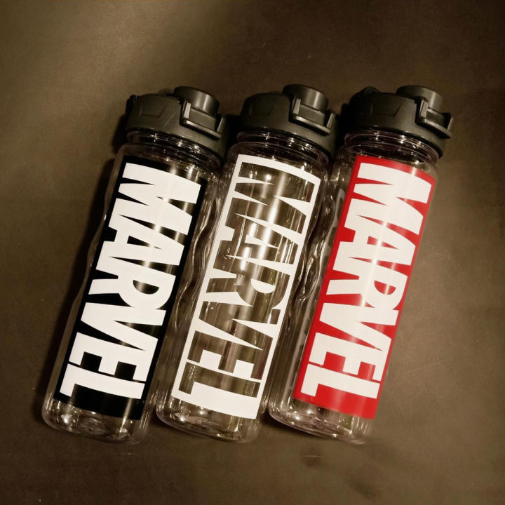 Marvel sports water bottle school Water bottle college water bottle gym water bottle hiking water bottle plastic Water bottle