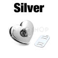 1pc 30m/32mm Metal Heart Shape Turn Lock Clasp Buckles For Bag Purse Hat Decor Hardware Diy Craft Purse Accessory. 