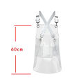 Fashion Barber Apron Oil Resistant Waterproof Home Aprons Unisex TPU for Kitchen Hair Salon Barber Barista Household Supplies. 