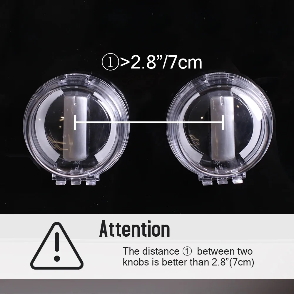 Kiddie Guard Child Protection Home Kitchen Oven Gas Cooker Button Knob Pack Of 2