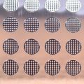 In Ear Earphones Mesh Cover 3.7mm to 5mm Dustproof Steel Mesh for Earphones DIY 20pcs. 