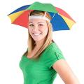 Outdoor Foldable Sun Umbrella Hat Fishing Camping Headwear Cap. 