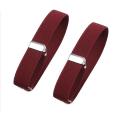 2 Pieces Metal Sleeve Holders Arm Bands Non Slip Adjustable Arm Shirt Garters for Party. 