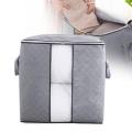PACK OF 3 - Cloth Storage Closet Organizer Bag – Water-resistant – Baby Zipper Box - Wardrobe Space Saver - Portable Travelling Gadget for Camping & Outdoor Use Clothing Organiser. 