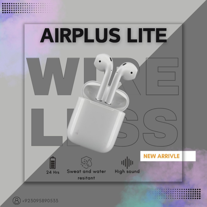 Original Airplus & Airpods Pro & TWS I12 Wireless Earbuds with Super Sound & High Quality Touch Sensors True Stereo Headphones Bluetooth 5.0 Compatible with IOS and Android