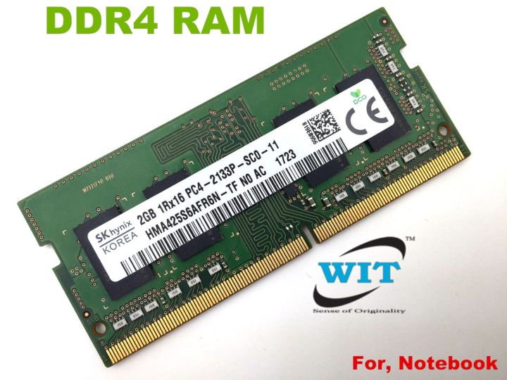 Working Ram Module RAM 2GB RAM DDR4 LAPTOP RAM Notebook Memory Module RAM 2400 MT/s Speed ...