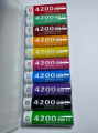 18650 3.7v rechargable 4200 mah lithium ion battery cell 4200mah li-ion batteries high quality. 