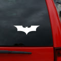1Pc Bat Car Stickers Batman Car Window white sticker Accessories Vinyl Decals  Creative Decals Design Waterproof Auto Tuning Styling Bumper Truck Decal Vinyl car sticker. 