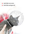 Anti-Licking Grooming Mask Protective Space Hood Cat Muzzle Cat Grooming Supplies Bath Grooming Anti-Bite Breathable. 