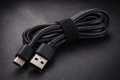 100% original branded  USB Type C Cable [5ft] 1.5m USB C To USB A 2.0 Fast Charging & Data Sync Cable Black. 