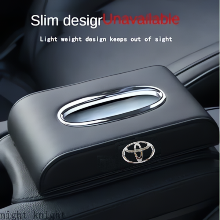 Universal%20Car%20TOYOTA%20Monogram%20Black%20Leather%20Tissue%20Box%20High%20Quality%20-Easy%20to%20Fix%20-%20Pu%20Leather%20-%20Office%20-%20Image%205