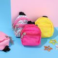 Doll Backpacks Doll Bags Mini Zipper Doll Backpacks Cute School Bags Doll Accessories Toy Supplies for Doll Play Moonlight. 