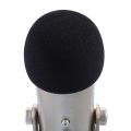 NANLIY- 3x Mic Cover Sponge Microphone Windscreen for Blue Yeti, Yeti Pro Condenser & (Sponge and Furry Windscreen, 2 Pack). 