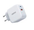 Choetech PD5002 38W+QC3.0 Dual Type C Charger (1C, 1A)- EU Plug. 