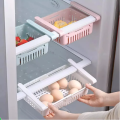 Fridge Accessories Fridge Organizer Basket Refrigerator Basket Adjustable Stretchable Fridge Organizer Drawer Basket Refrigerator Pull-Out Drawers Fresh Spacer Layer Storage Rack - 1Pc. 