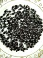 Cute Black Tiny Oval Tussle Pendent Acrylic Plastic Beads – Pack of 40 gms. Versatile for DIY Jewelry, Craft Projects, Dress Accessories, Home Decorative Ideas.. 