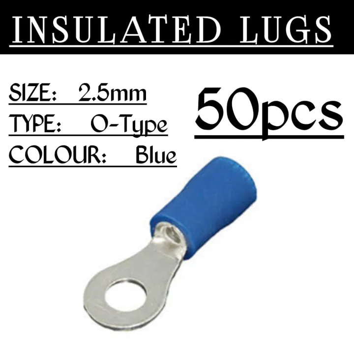 50pcs%20O%20TYPE%20Insulated%20lugs%20Brass,%20control%20thimbles,%20Ring%20Cable%20Lugs,%20Wire%20Terminals%201.5mm,%202.5mm%20nd%204mm%20to%206mm%20-%20Image%204