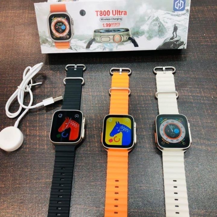 T800 Ultra Smart Watch For Men Women 2.09" Full Touch Bluetooth Call Smartwatch Men Women Ultra Watch / T800 Ultra Smart Watch
