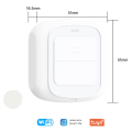 2X Tuya WiFi Button Scene Switch Wireless Smart Light Wall Switch Low Power Consumption No Wiring for One Tap to Run. 