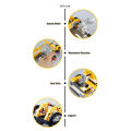 216 Pcs 4 in 1 Power Machinery Speed Car Blocks, Cleaning Car Building Set, Telescopic Pliers & Basketball Frame Blocks Construction Play Set for Kids Birthday Gifts. 