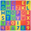 Alphabets And Letters Foam Puzzle Mat for Kids 36 Pieces 5.5x5.5cm. 