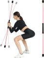 Multi-Function Fitness Training Exercise Elastic Stick Vibrating Rod-Home Indoor Fitness Equipment. 